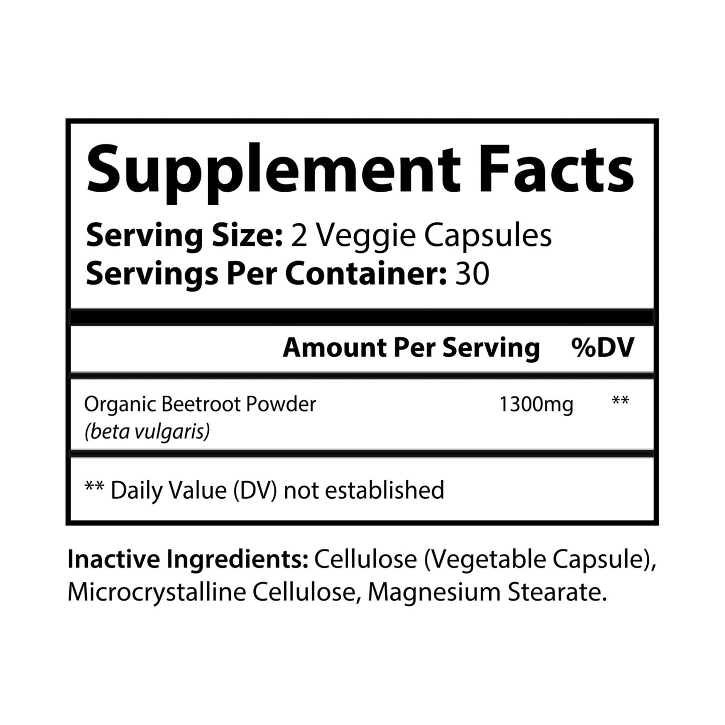 Beetroot Capsules
