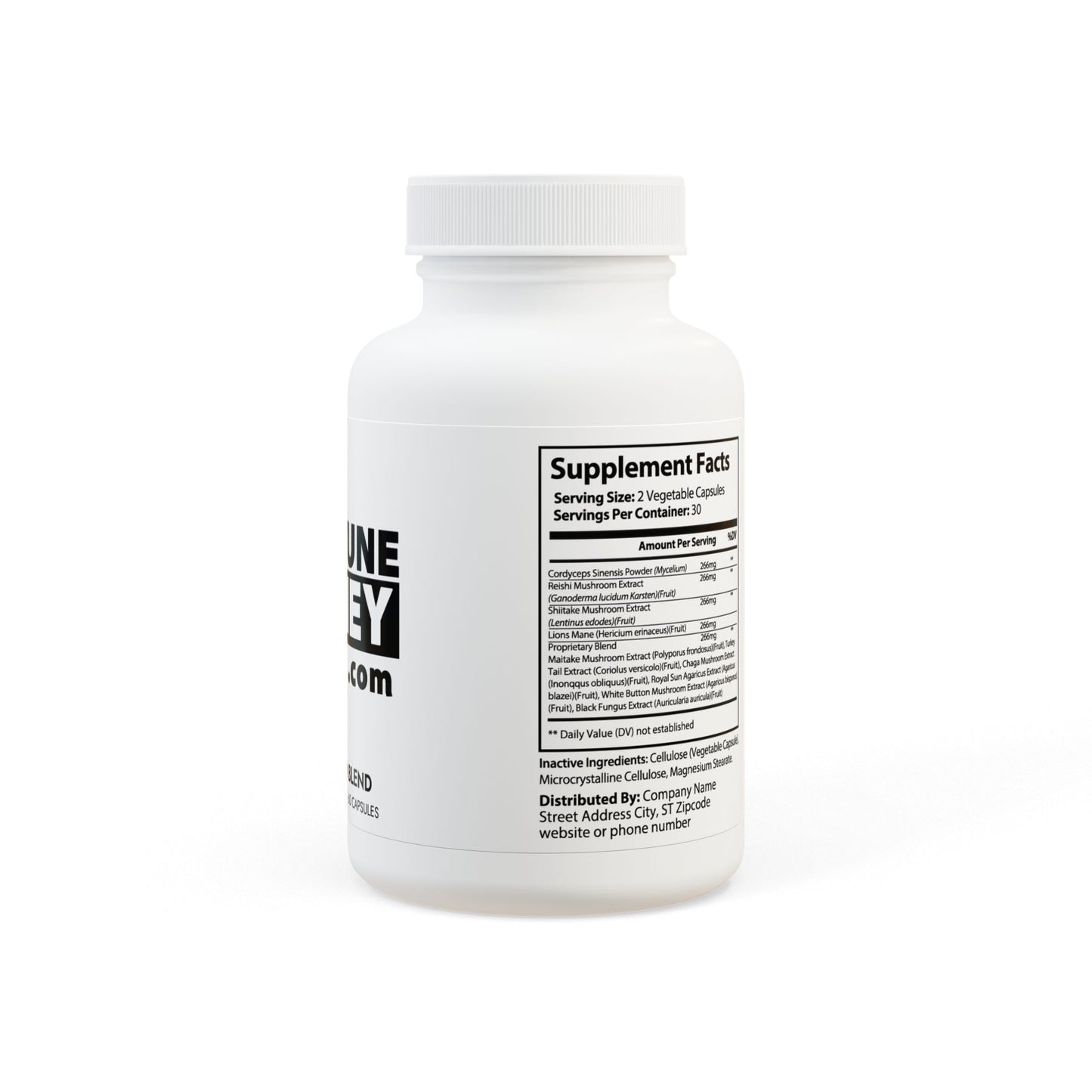 Mushroom Blend Supplement (60 Capsules)