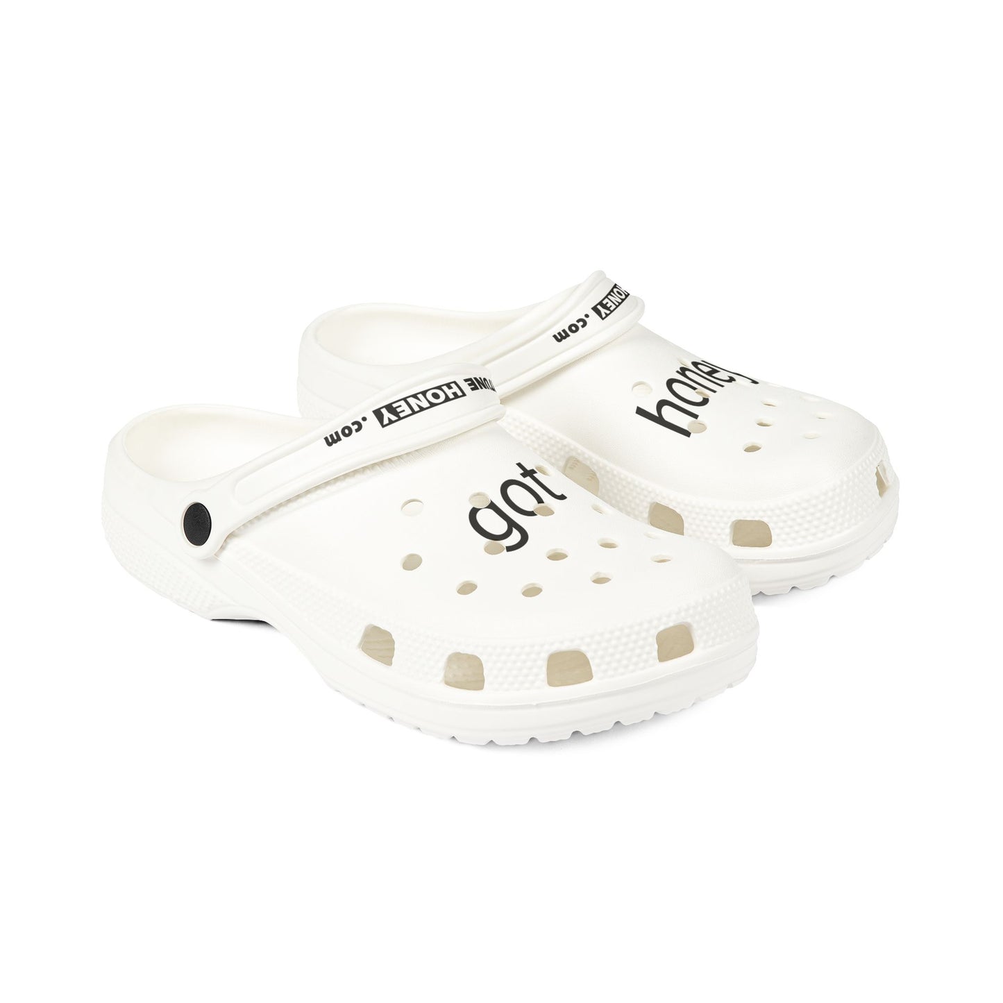 got honey? EVA Foam Rubber Shoes (AOP) from FortuneHoney.com