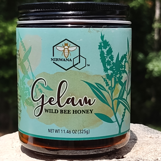 FortuneHoney.com - Gelam Raw Wild Bee Honey • Apis Dorsata • Monofloral • Unpasteurized • 11.46 oz