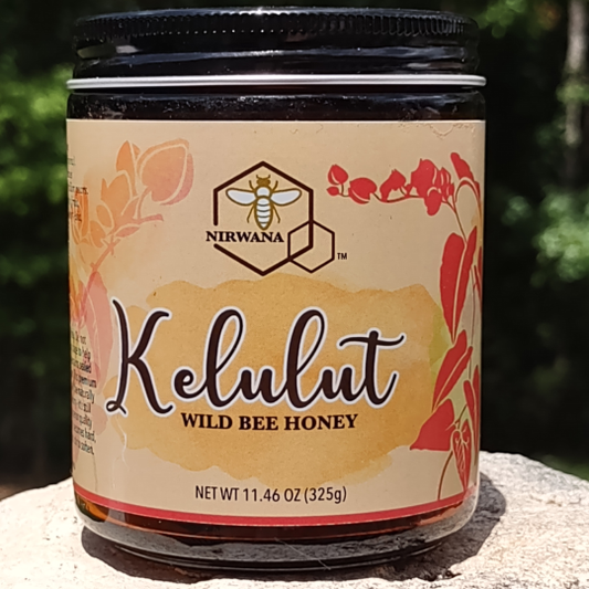 FortuneHoney.com - Kelulut Raw Wild Stingless Bee Honey • Trigona • Multifloral • Unpasteurized • 11.46 oz
