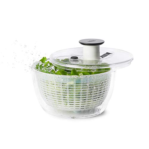 OXO Good Grips Large Salad Spinner - 6.22 Qt., White