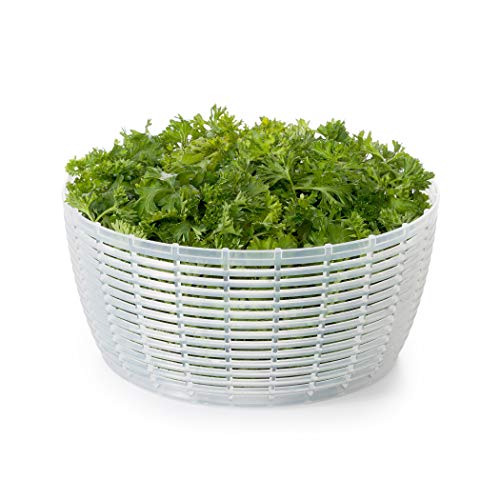 OXO Good Grips Large Salad Spinner - 6.22 Qt., White