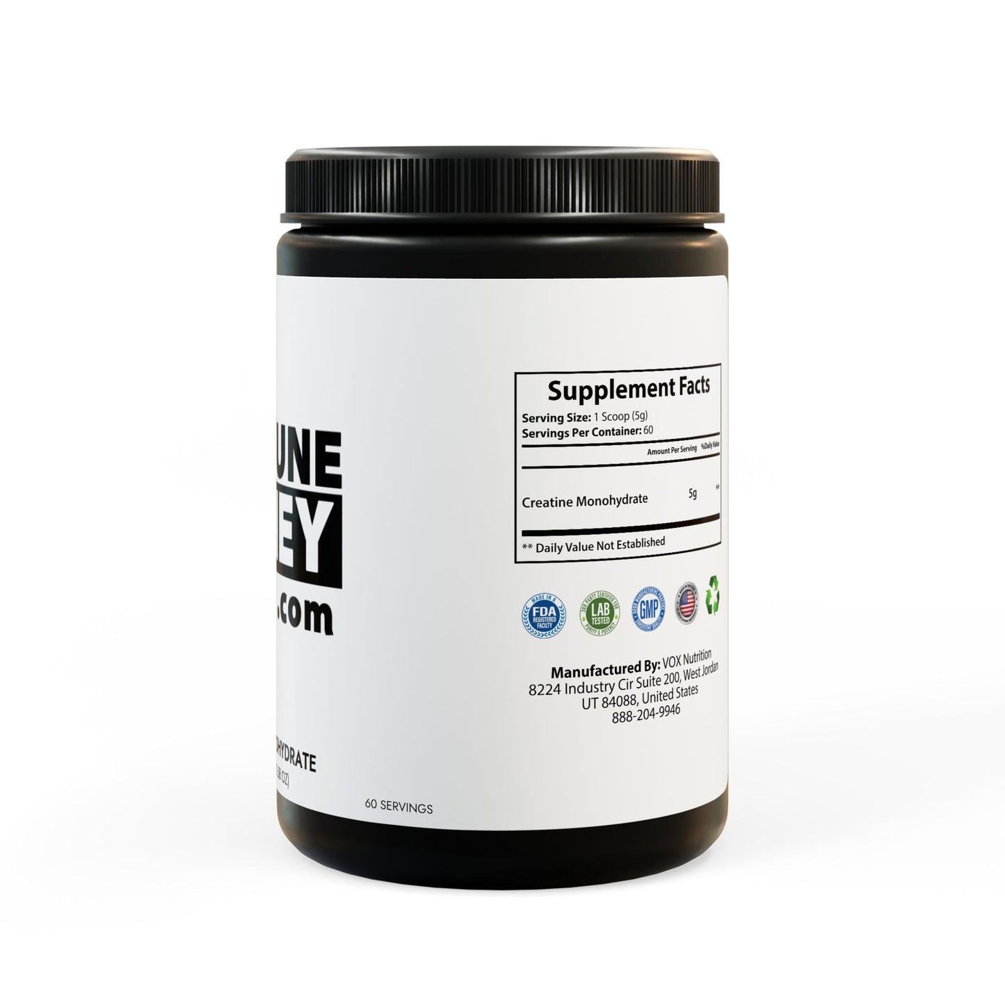 Creatine Monohydrate Supplement (300g, 10.58oz)