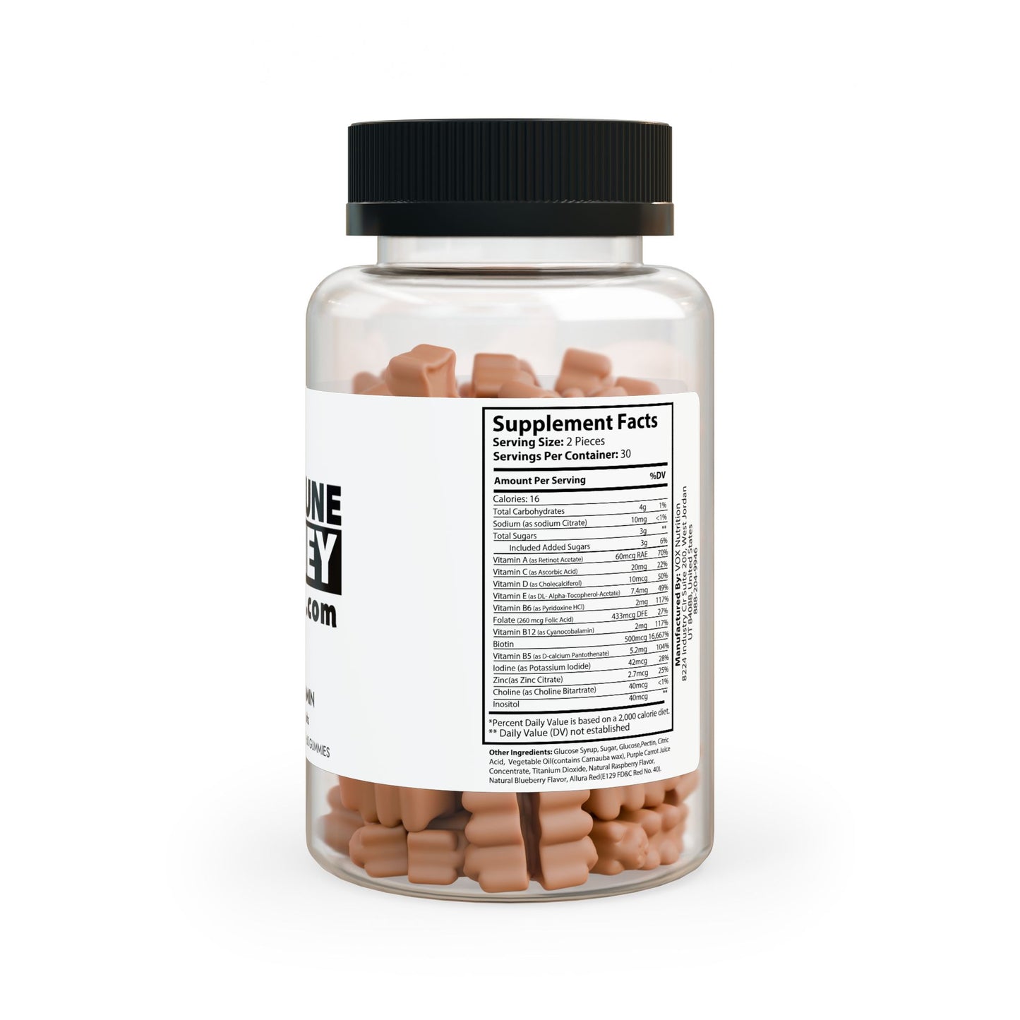 Hair Vitamin Gummies (60 Gummies)