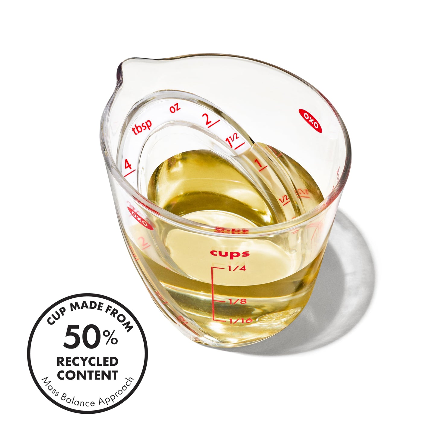 OXO Good Grips Mini Angled Measuring Cup, 2 Oz capacity