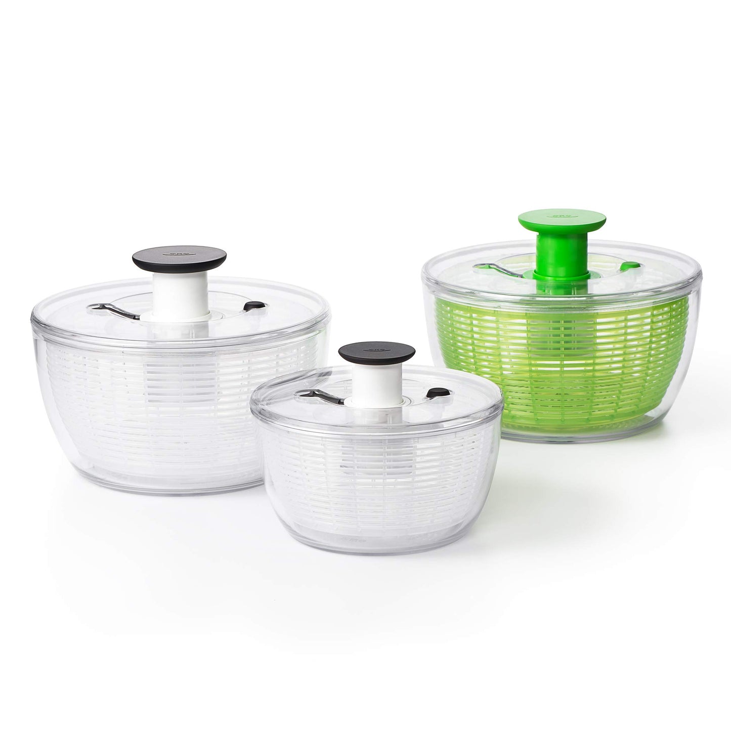 OXO Good Grips Large Salad Spinner - 6.22 Qt., White