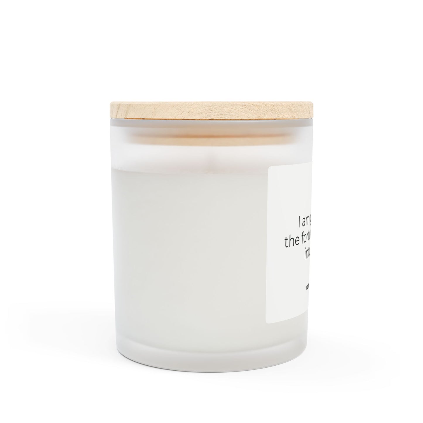 Gratitude Frosted Glass Candle - 11oz - Perfect Gift for Mindfulness and Self-Care