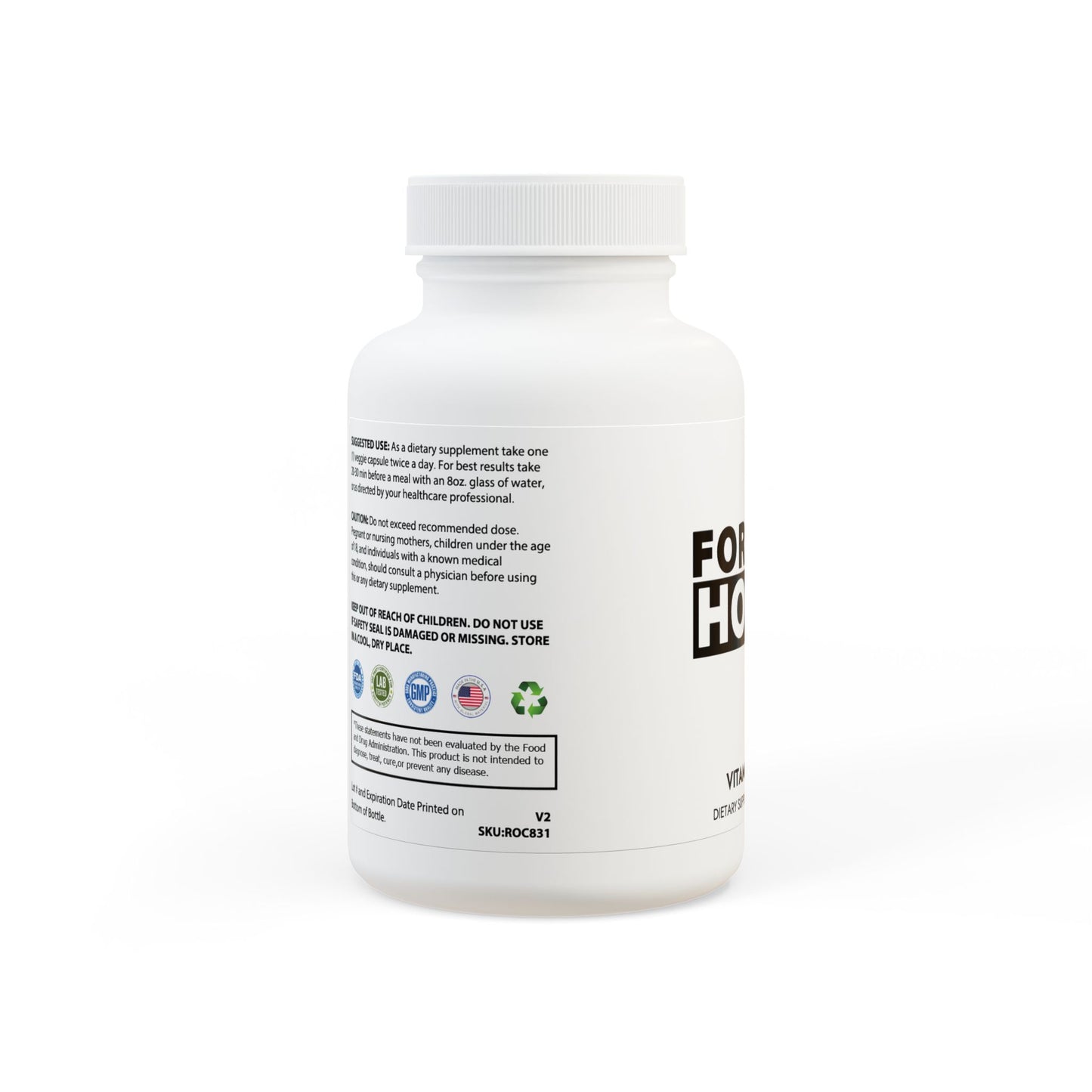Vitamin K2 + D3 Supplement (60 Capsules)