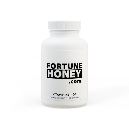 Vitamin K2 + D3 Supplement (60 Capsules)