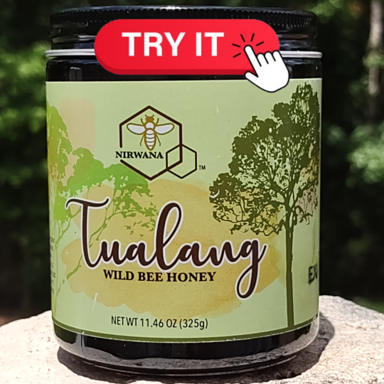 FortuneHoney.com - Kelulut Raw Wild Stingless Bee Honey • Trigona •  Multifloral  •  Unpasteurized •  11.46 oz