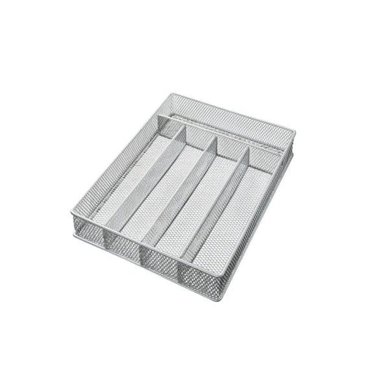 Mesh 5-part In-drawer Cutlery Organizer Kitchen Utensil Flatware Tray Model #196