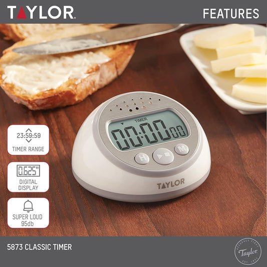 Digital Timer Super Loud, Best For Aging Ears, Easy To Use